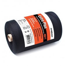 Нить капр. Extra Plus 1,20 мм (187tex*3) 0,8 кг/1200 м, тест 35 кг, черная